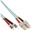 LWL Duplex Kabel, OM3, 2x SC Stecker/2x ST Stecker, 15m (82515O)