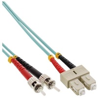 InLine LWL Duplex Kabel, OM3, 2x SC Stecker/2x ST