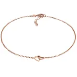 Elli Herz Heart Liebe Verschlungen 925 Silber Rosegold Damen