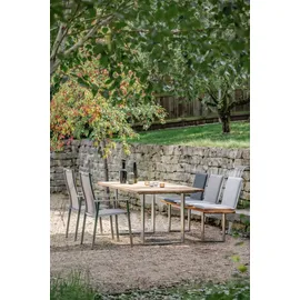 Niehoff Scalea Stapelstuhl 57 x 64 x 100 cm silbergrau