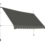 Costway Klemmmarkise 395 x 300 x 125 cm grau