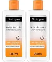 Neutrogena® Anti-points noirs : lotion désincrustante Lotion(S) 2x200 ml