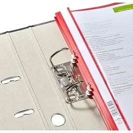 Veloflex Heftstreifen, selbstklebend weiß Kunststoff, 10 St.