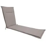 Dehner Liegenauflage Veneto für Alu-Tex-Liegen, ca. B55/H4/T198 cm, Taupe