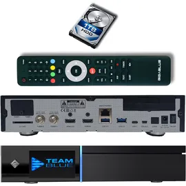 GiGaBlue UHD Quad 4K Pro 2x FBC DVB-S2 Tuner Gigabit-LAN HDD