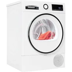 BOSCH Wärmepumpentrockner "WQG233D00", A+++ (A+++-D), weiß, B:59,8cm H:84,2cm T:59,9cm, Trockner, Quick - 40'Trocknen - perfekt getrocknet in nur 40 Minuten, Topseller