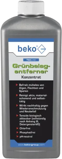 Grünbelagentferner - beko TecLine - 30ltr -Konzentrat-