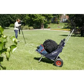 Eckla Beach Rolly in Olivgrün mit Sonnendach