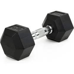 Kurzhantel Gummi Hex 9 kg Gewichtheben Unisex bunt 9kg