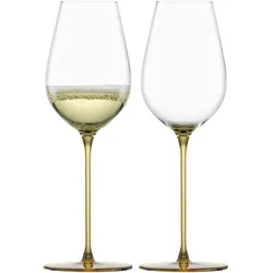 Eisch Inspire SensisPlus Allroundgläser Erfrischend & Leicht 400 ml 2er Set Amber