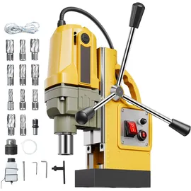 Vevor Magnetbohrmaschine Kernbohrmaschine 1400W φ40mm Gelb 12500N