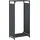 vidaXL Kaminholzregal Kaltgewalzter Stahl 44 x 28 x 90 cm Anthrazit