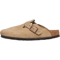 Birkenstock Boston Weichbettung Veloursleder taupe 39