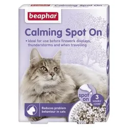 BEAPHAR Calming Spot On beruhigende Tropfen für Katzen 3x0.4ml