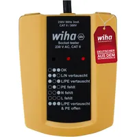 Wiha Steckdosentester 230 V AC, CAT II 45220
