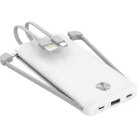 FELIXX Premium Powerbank Carbon 10 10000mAh weiß