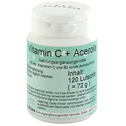 Vitamin C+acerola Lutschtabletten
