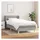 vidaXL Boxspringbett 100 x 200 cm Hellgrau