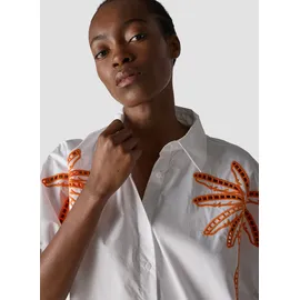 LeComte Klassische Bluse Weiß 40