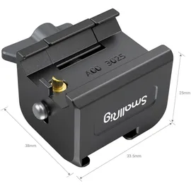 SmallRig NATO Clamp Accessory Mount für DJI RS 2/RSC 2/RS 3/RS 3 Pro
