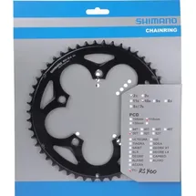 Shimano Kettenblatt FC-RS400 Silver/Black 50 Zähne
