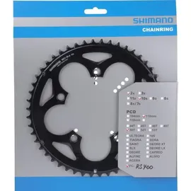 Shimano Kettenblatt FC-RS400 Silver/Black 50 Zähne
