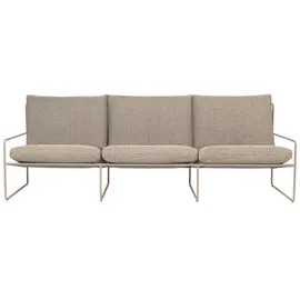 Ferm Living Desert 3-Sitzer Sofa Outdoor braun