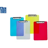 Alco Klemmbrett Kunststoff, schwarz