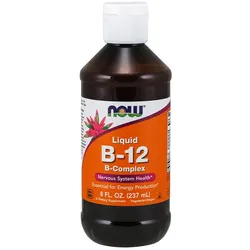 Now Foods Vitamin B-12 Complex Liquid - Flüssiges Vitamin B12 (236 ml)