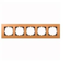 Merten Holzrahmen 5fach Buche MEG4055-3470