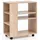 KADIMA DESIGN Regal `Brenta`: Elegantes Multifunktionsmöbel, Rollen, viel Stauraum Beige, Holz, Rechteckig, 60x75x35 cm, Arbeitszimmer, Container