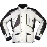 Modeka Aeris Textiljacke, - hellgrau-schwarz - L