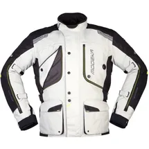 Modeka Aeris Textiljacke, - hellgrau-schwarz - L