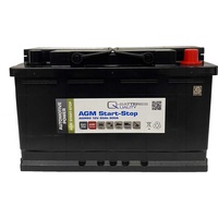 Quality Batteries Q-Batteries Start-Stop Autobatterie AGM80 12V 80Ah 800A