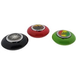 3er Set Taschenaschenbecher Taschenaschenbecher Reiseascher Raucher Geschenk Taschen Aschenbecher Reiseaschenbecher Campingaschenbecher