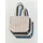 HAY Outdoor Market Einkaufstasche Beige/Blau