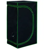 TSGPS Grow Zelt für Pflanzen Zuchtzelt Growschrank Zuchtschrank 120x60x180 cm Blumen klein Tomaten Hydro Green