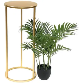 DanDiBo Ambiente Blumenhocker 70 x 70 cm Gold