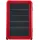 Hanseatic HBC115ERRH Getränkekühlschrank (115 l, 835 mm hoch, Rot)