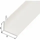 GAH Alberts Winkelprofil KST,weiß,40x10x2/2m