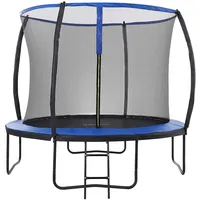 Trampolin Komplettset 305 cm Gartentrampolin Kindertrampolin Netz Leiter