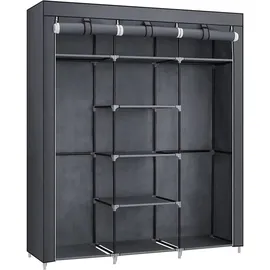 Songmics Stoffschrank, RYG12G grau 150,0 x 45,0 x 175,0 cm, 1 St.