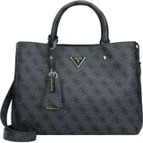 GUESS Handtasche Meridian 4g-logo Coal Logo Grau Damen