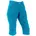 Caprihose Elastisch Blau 44