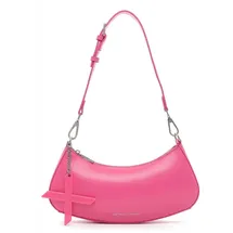SURI FREY Alexander Schultertasche Kunstleder Pink/Silber