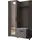 WFL GROUP Linaro Sitzbank 137x42x207 cm Grau