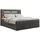 MKS Boxbett, GOLD-5 Led, 160/200 Dunkelgrau Velvet - H4