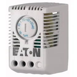 Eaton 167267 Hygrostat, mit Wechslerkontakt, Stellbereich von 40-90% rel. LF, Schutzart IP20