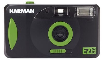 Harman EZ-35 Motorisierte Kamera für KB Filme inkl.1x Ilford HP5 SW-Film