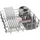 Bosch SMS4HKW08E Geschirrspüler (freistehend, 598 mm, Weiß)